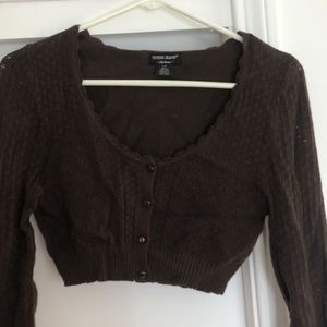 Cropped cardigan